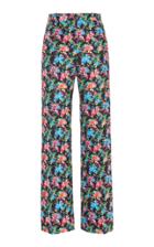 Moda Operandi Paco Rabanne Floral-print Cotton-blend Straight-leg Pants Size: 36