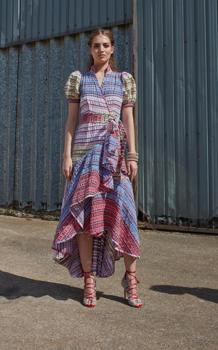 Moda Operandi Anna Mason Stella Midi Dress Size: 8
