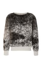 Rochas Intarsia Wool And Angora-blend Sweater