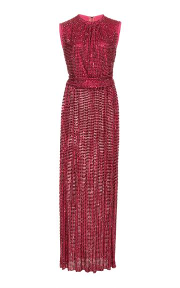 Dolce & Gabbana Sleeveless Sequin Gown