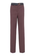 Versace Straight-leg Crepe Pants