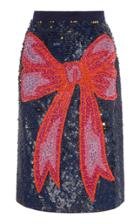 Manoush Sequin Bow Skirt