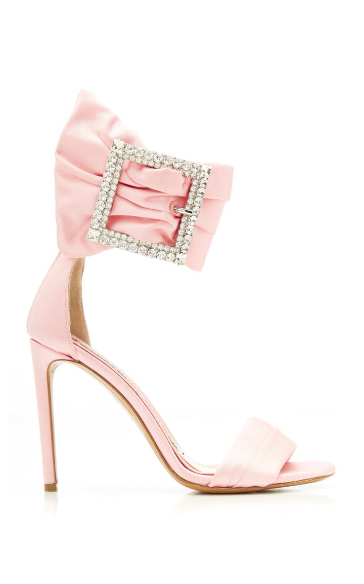 Alexandre Vauthier Yasmin Satin Sandals