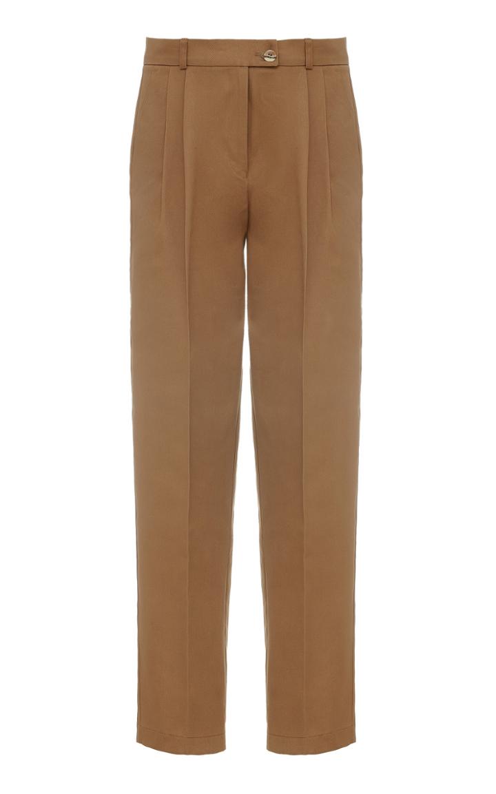 Moda Operandi Studio Cut Cotton Straight-leg Pants Size: 34