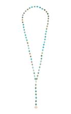 Sydney Evan Turquoise Lariat Necklace