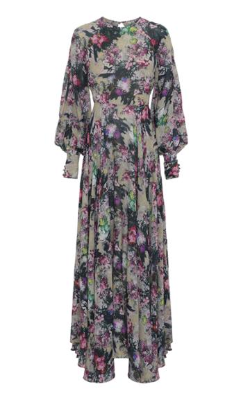 Rotate By Birger Christensen Floral Maxi Dress