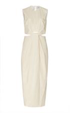 Moda Operandi Deitas Tatiana Cutout Faux-leather Dress Size: 34