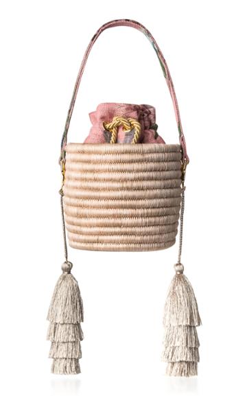 Maison Alma Pacifico Rose Bucket Bag
