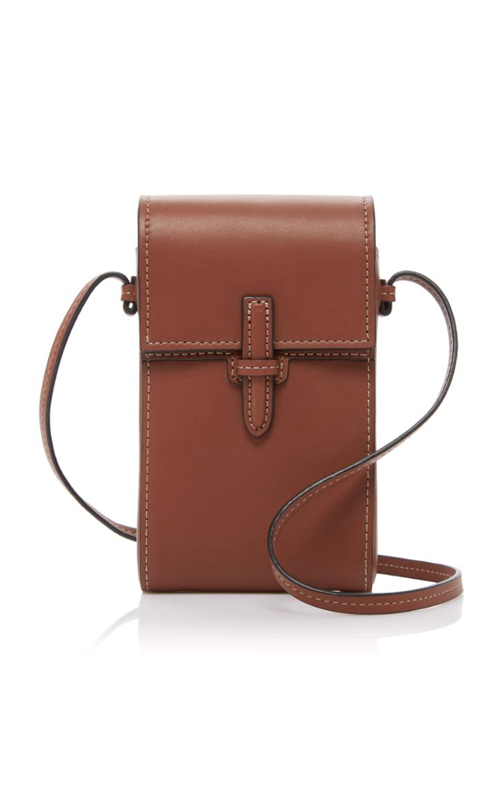Moda Operandi Hunting Season Leather Pouch Crossbody Bag