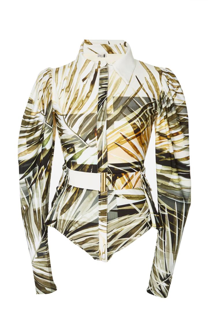 Lenny Niemeyer Utilitarian Long Sleeve One Piece Suit
