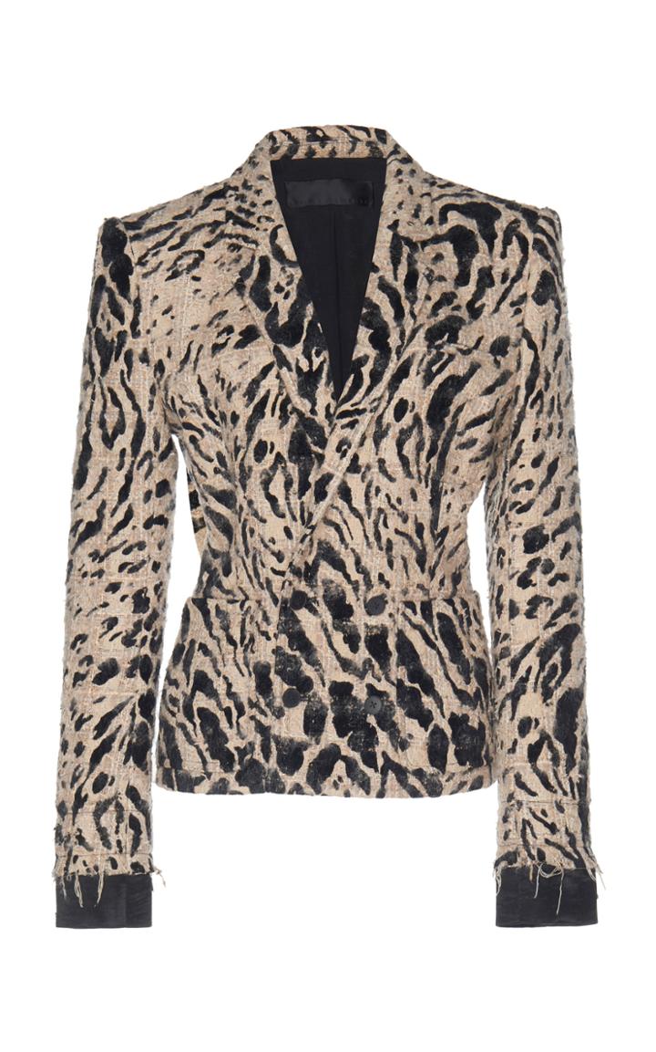 Haider Ackermann Cropped Double Breasted Jacket