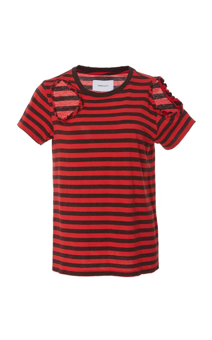 Current/elliott The Brittan Striped Tee