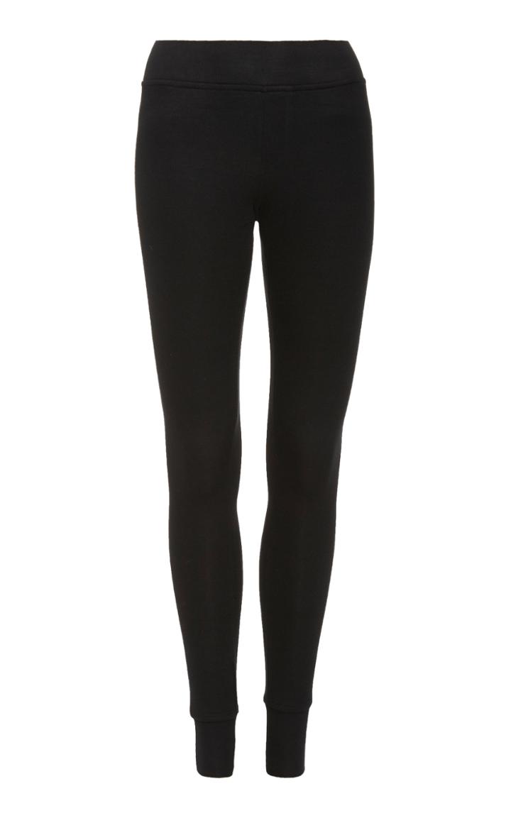 Atm Anthony Thomas Melillo Ribbed Stretch-modal Yoga Leggings