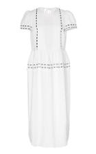 Moda Operandi Alix Of Bohemia Victoria Linen Ribbon Dress Size: Xs