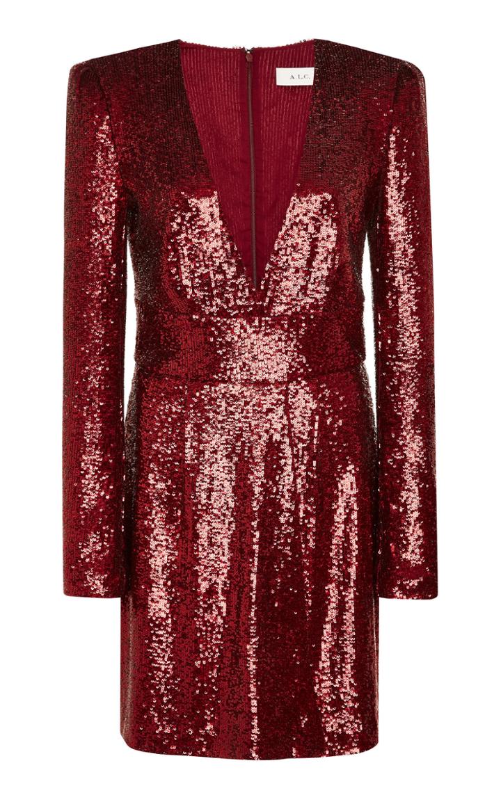 A.l.c. Mara Sequined Mini Dress