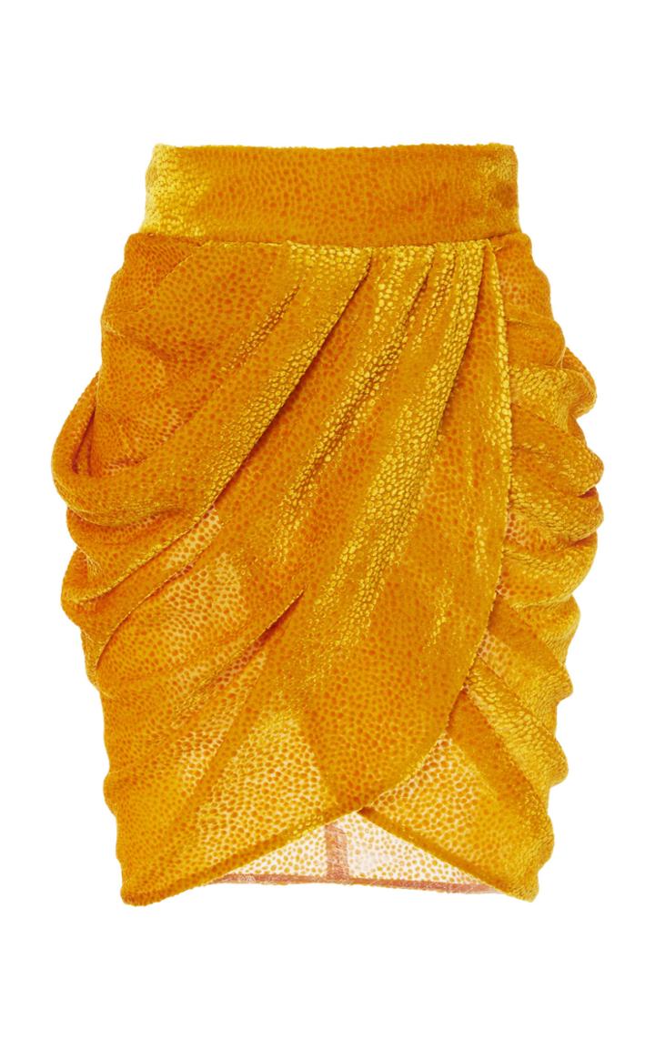 Dundas Velvet Devore' Skirt