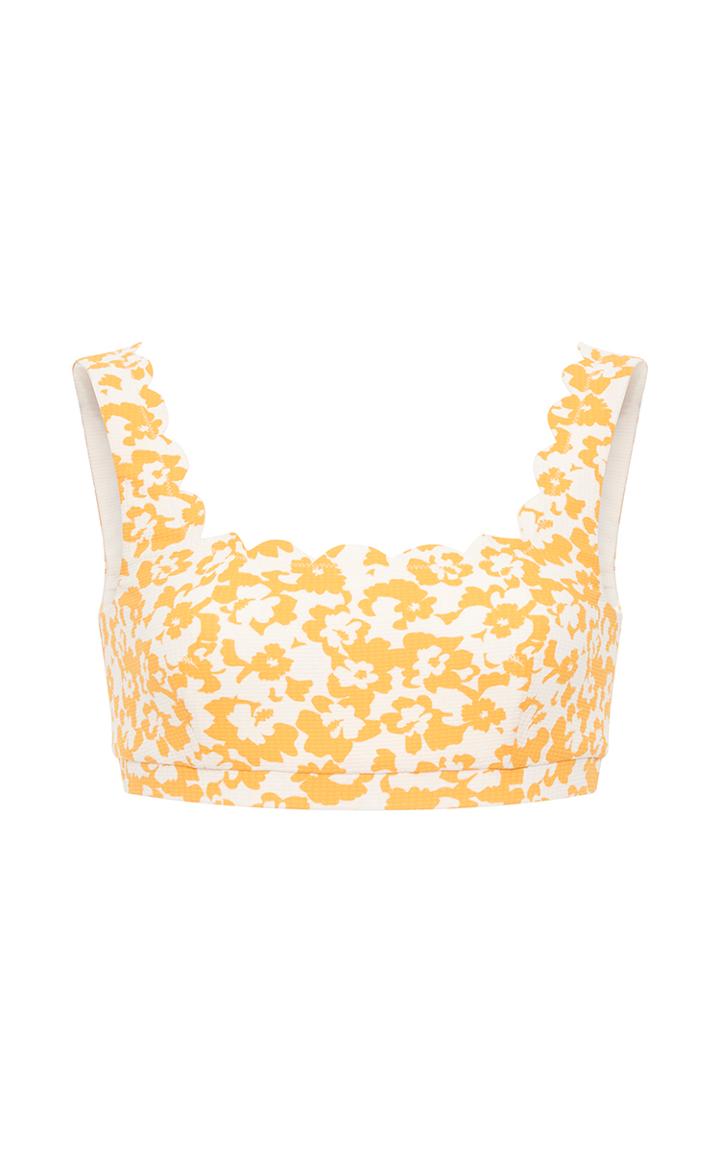 Marysia Palm Springs Scalloped Top