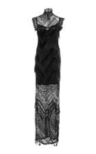 Christian Siriano Sequin Lace Column Gown