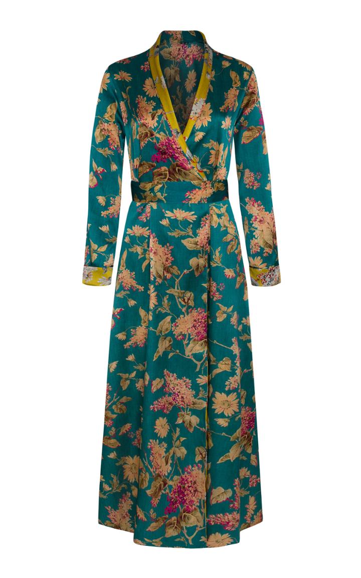 Adriana Iglesias Waldorf Long Reversible Dress