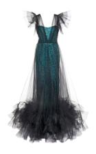 Moda Operandi Jenny Packham Verona Tulle Overlay Gown
