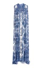 Moda Operandi Cucculelli Shaheen Blue Iris Woven Rings Cape