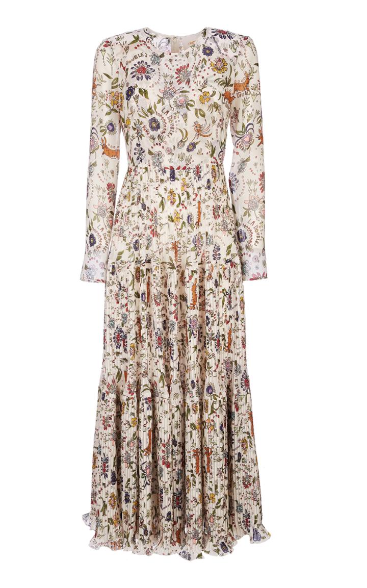 Moda Operandi La Doublej Hera Pleated Jersey Dress