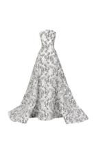 Maticevski Laurel Strapless A-line Gown