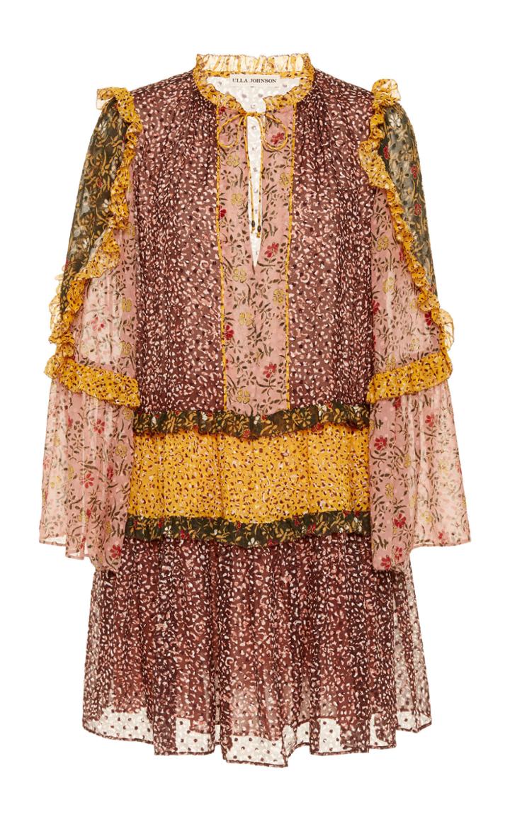 Ulla Johnson Essie Ruffle Mini Dress