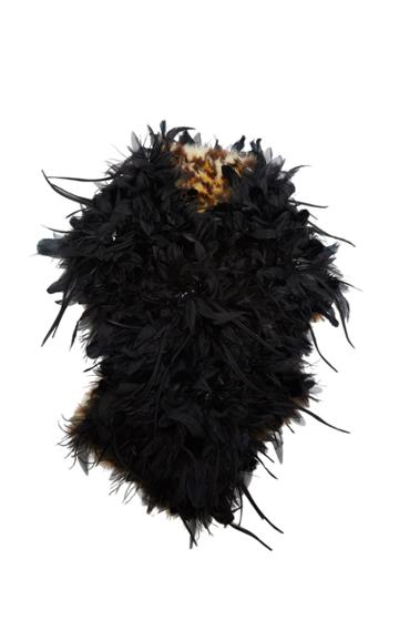 Marc Jacobs Feather-embroidered Silk Stole