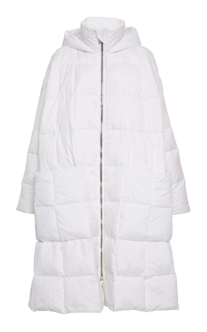 Ienki Ienki Pyramide Hooded Long Coat
