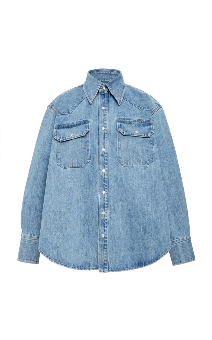 Matthew Adams Dolan Denim Western Shirt