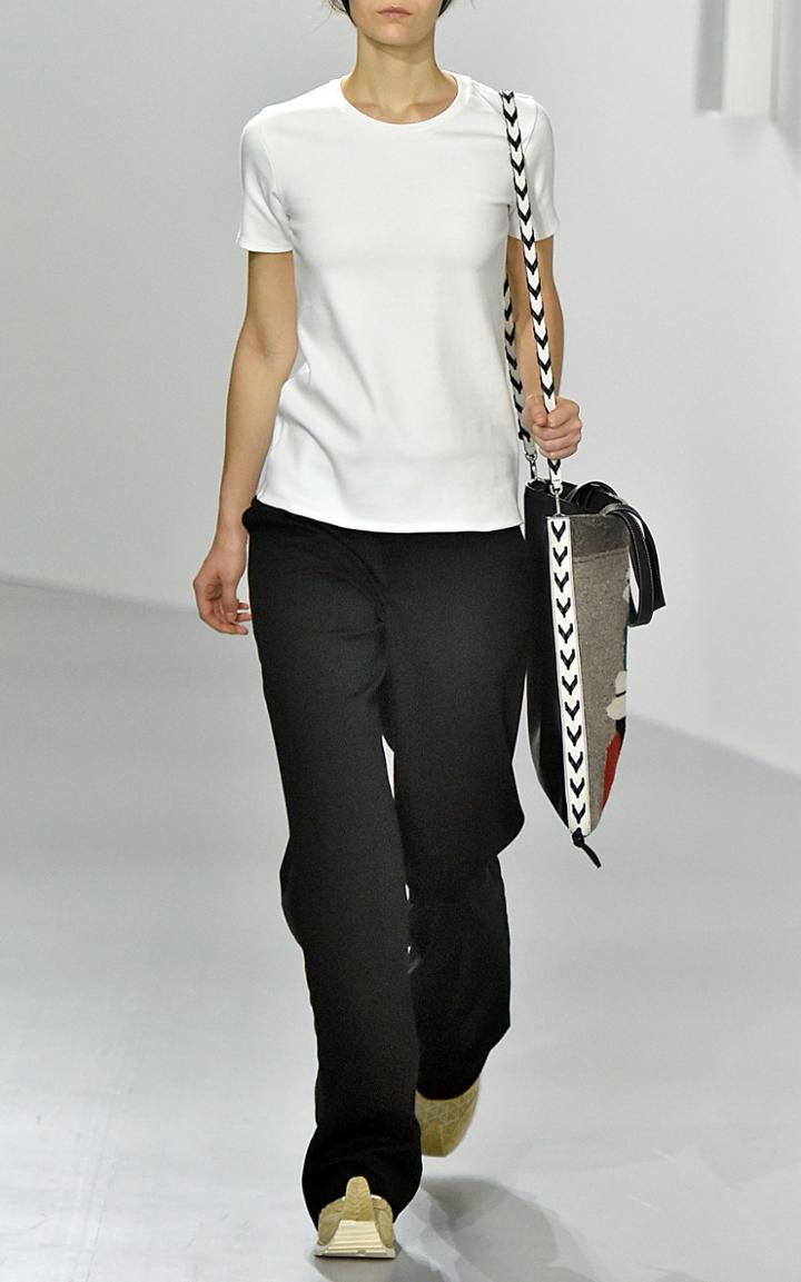 Loewe Wool Tuxedo Trousers