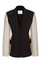 Noon By Noor Hayward Paneled Color Block Blazer
