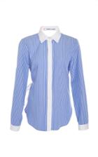 Sandy Liang Enzo Open Back Shirt