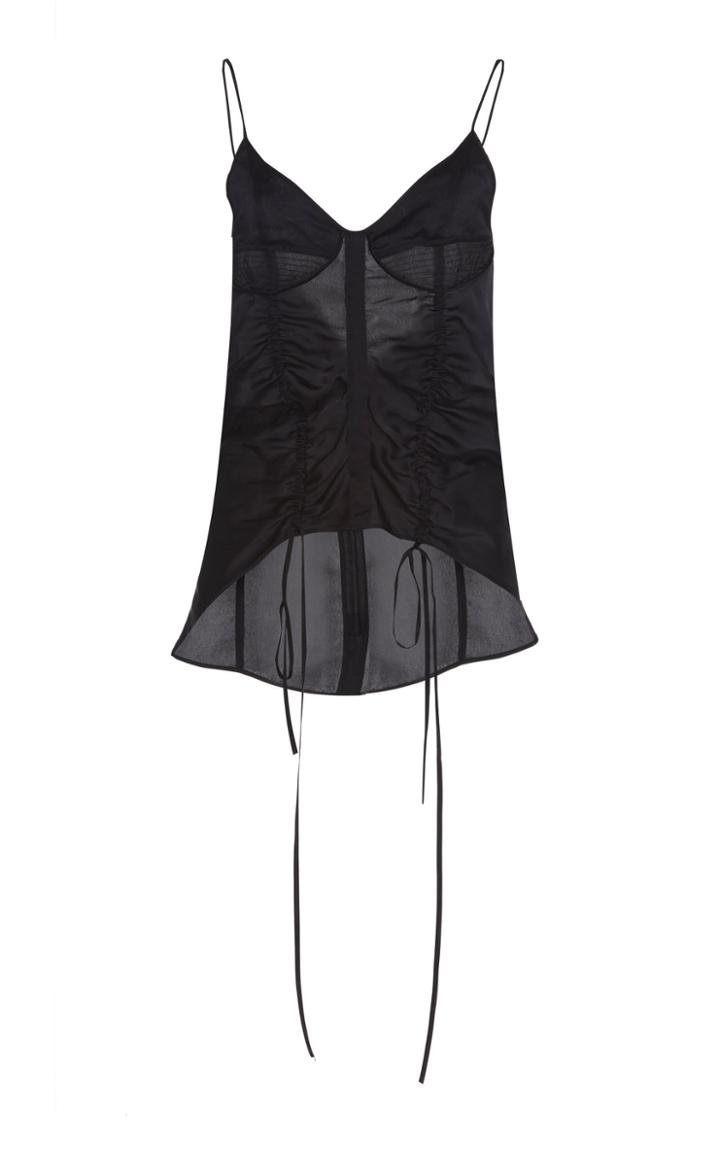 Olivier Theyskens Trenta Sleeveless Satin Top