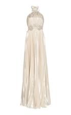 Andrew Gn Halter Maxi Dress