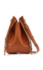 Isabel Marant Taj Studded Leather Drawstring Bag