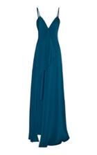 Cushnie Ruffled Silk Gown