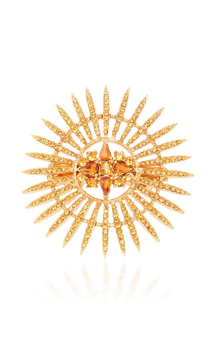Moda Operandi Oscar De La Renta Crystal-embellished Hair Clip