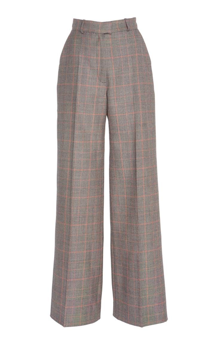 Martin Grant Virgin Wool Wide Leg Trousers