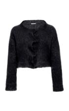 Moda Operandi Miu Miu Off-the-shoulder Knit Sweater Size: 40