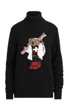 Moda Operandi Ralph Lauren Ski Bear Cashmere Turtleneck Sweater Size: Xs