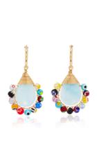 Moda Operandi Beck Jewels Aqua Millefiori Lolita Earrings
