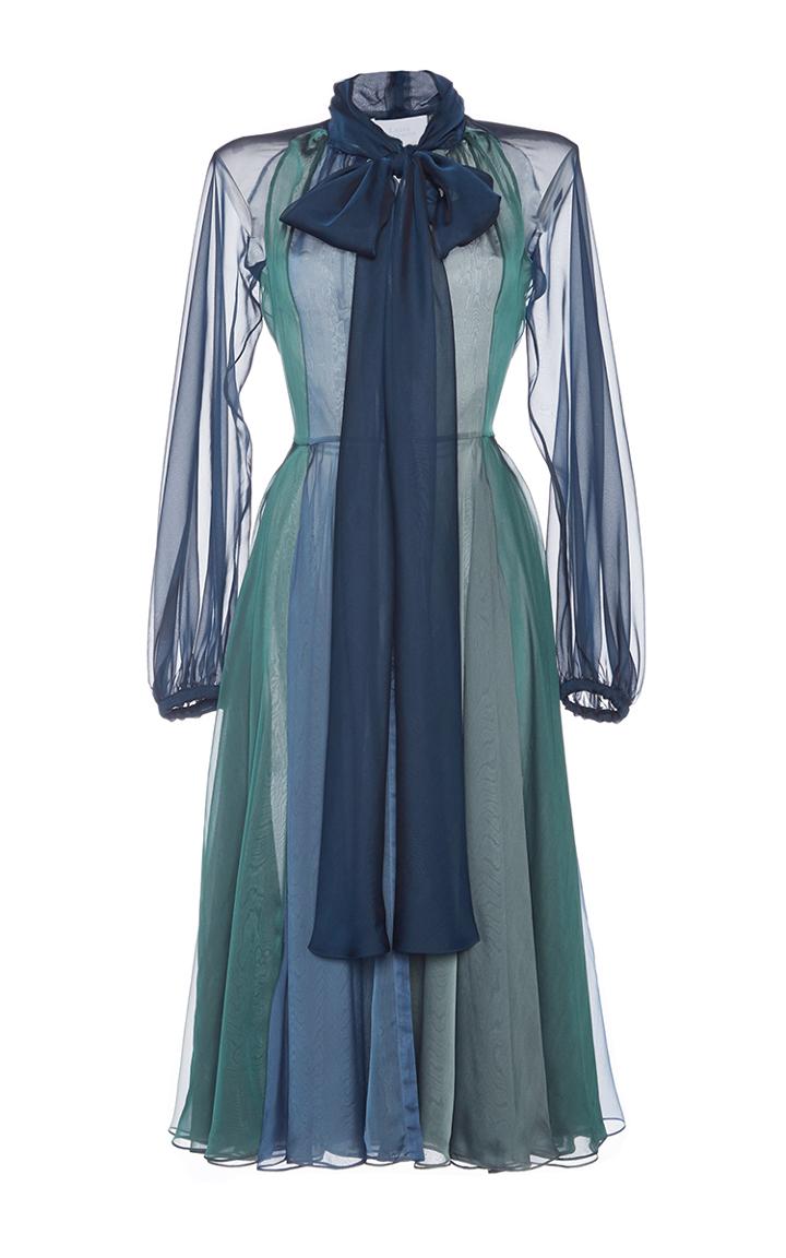 Luisa Beccaria Bow Tie A-line Dress
