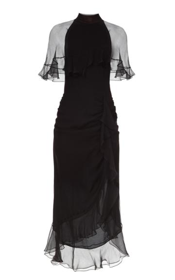 Elenareva Cape Midi Dress