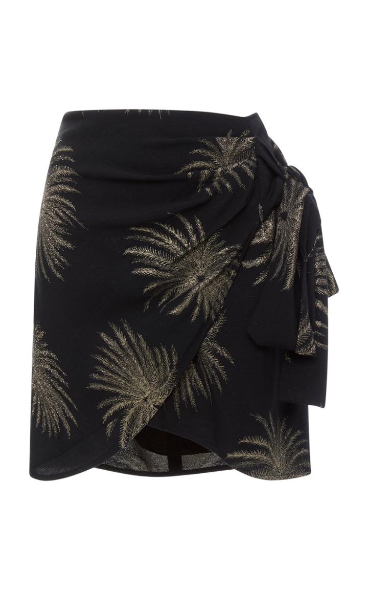 Victoria Victoria Beckham Side Tie Mini Skirt