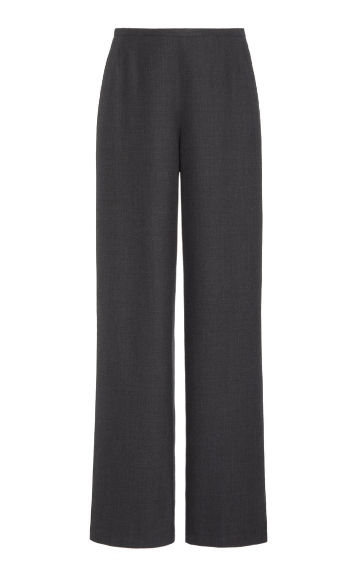 Moda Operandi The Row Roger Worsted Wool Gabardine Wide-leg Pants