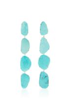Jacquie Aiche One-of-a-kind Freeform Turquoise Long Earrings