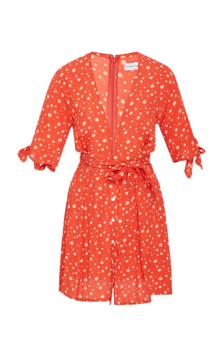 Faithfull Birgit Mini Floral Dress