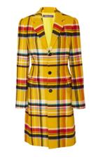 Ralph Lauren Leora Wool-blend Plaid Coat